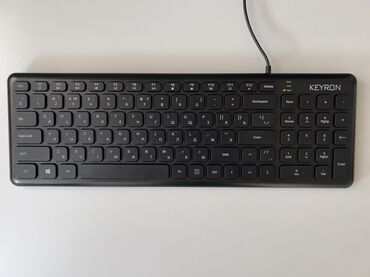 mx keys: Клавиатура, Keychron, Мембрандык, Зымдуу туташтыруу, Өлчөмү: 100%