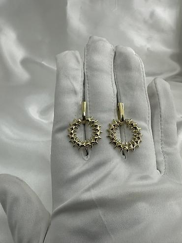 часы coros: Серьги, Проба 585, Без вставки, Женские, Новый — 2