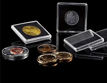 Монеты: Продаю капсулы для монет 20 штук — 6