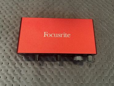 Другая аудиотехника: Продам аудиоинтерфейс, звуковая карта focusrite scarlett 2i2 3rd gen