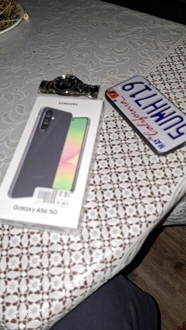 Tavalar: Samsung Galaxy A56, 256 GB, rəng - Boz, Sensor