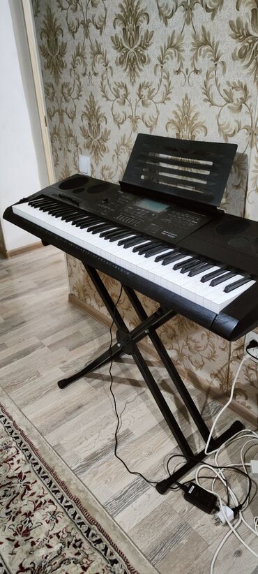 гитара ямаха: Синтезатор Casio WK-7600 - 76 полноразмерных клавиш - Встроенные