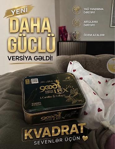 Good Lux Green Coffee – Yeni, daha güclü versiya kofe 115 Məhsul