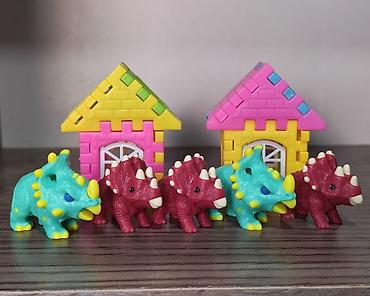 Oyun dəstləri: Kinder dinozavr hər bir ədədi 2 manat — 1
