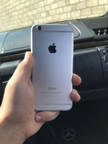 telefon tecili satilir: IPhone 6, 16 GB, Gümüşü, Face ID