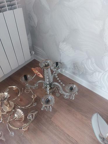 dekor isiqlar: Çılçıraq, 5 lampa, Metal — 2