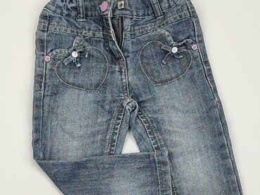 topy koronkowe: Spodnie jeansowe, Topomini, 1.5-2 lat, 92, stan - Bardzo dobry