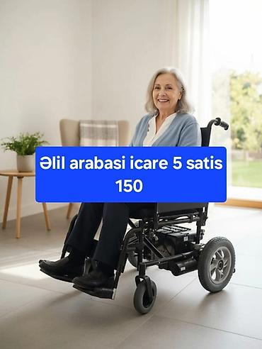 əl arabasi: Elektrik əlil arabası – icarə və satış - Elektriklə işləyən — 1