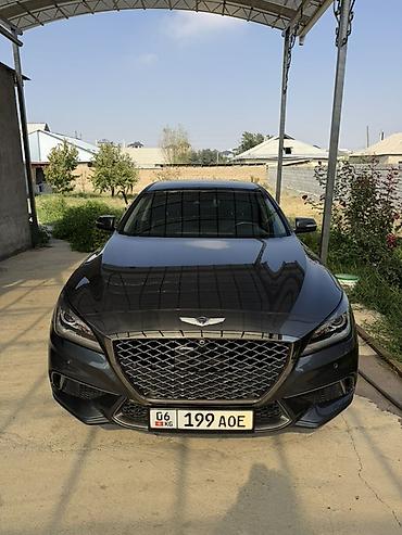 Genesis G80, седан бизнес-класса. Кузов и дизайн: - Элегантный черный