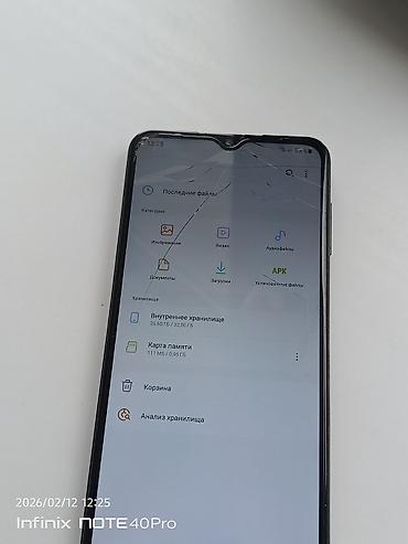 Samsung: Samsung Galaxy A12, Б/у, 32 ГБ, цвет - Черный, 2 SIM — 5