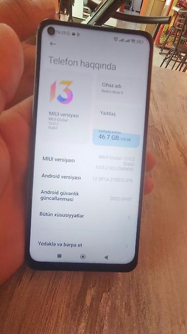 redmi note 7 128: Xiaomi 128 GB, rəng - Mavi, 
 İki sim kartlı — 2