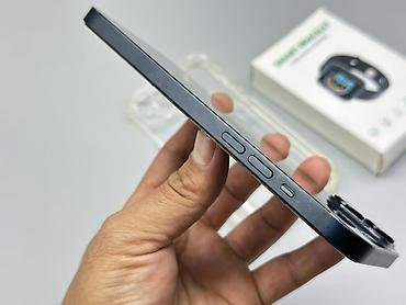 Уюлдук телефондор жана аксессуарлар: IPhone 14 Plus, Колдонулган, 128 ГБ, Көк, Коргоочу айнек, Каптама, 84 % — 4