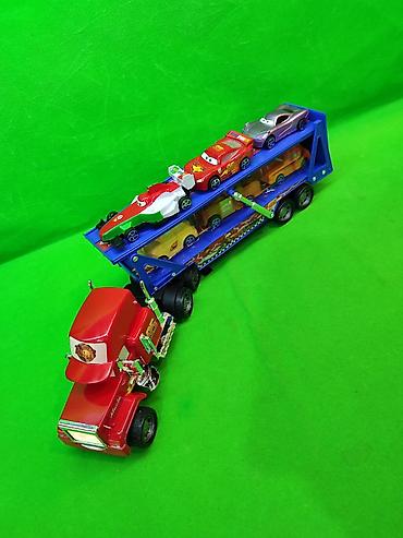 Игрушки: Автовоз Мак Тачки машина игрушка детская🚛 Комплектация товара — 2
