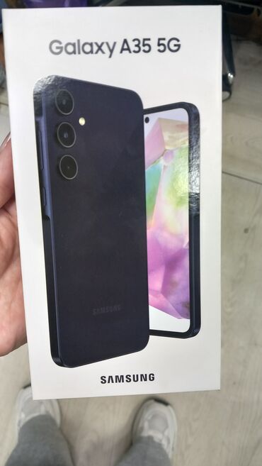 samsung galaxy a72: Samsung Galaxy A35, Новый, 256 ГБ, цвет - Черный, 2 SIM