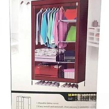 Wardrobes: PRENOSIVI ORMAN NOV MONTAZNI GARDEROBER DVOKRILNI ORMAR TOP | Cene — 10
