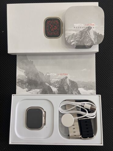 apple watch 6 qiymeti: H11 ultra + saatı. Apple watch ultra kopyasi. 1:1 premium keyifyyet