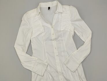 białe bluzki dekolt v: Koszula Damska, Vero Moda, M, stan - Dobry