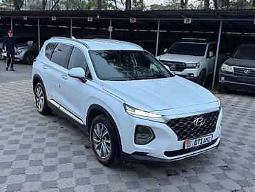 Hyundai Santa Fe: 2019 г., 2 л, Автомат, Дизель, Кроссовер at lalafo.kg Hyundai Santa Fe: 2019 г., 2 л, Автомат, Дизель, Кроссовер