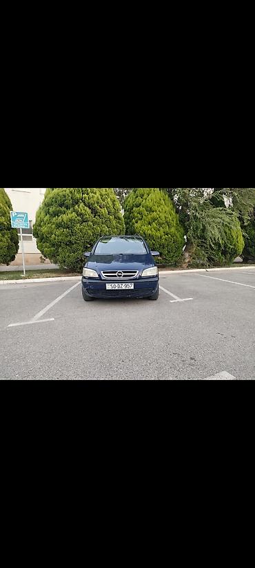 опель зафира а: Opel Zafira A – 7 yerlik kompakt miniven - Kuzov: tünd mavi, dam — 2