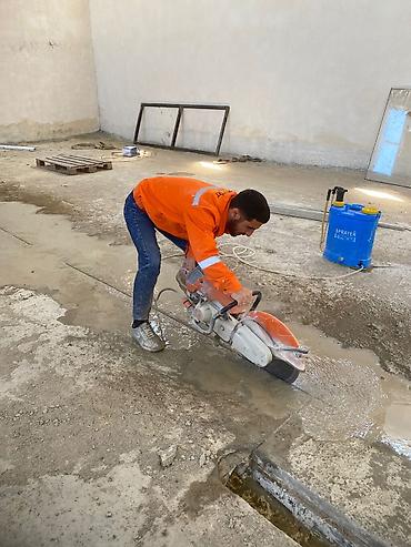 Услуги: Beton kəsmə xidməti Peşəkar avadanlıqla (STIHL benzinli kəsici, su — 8