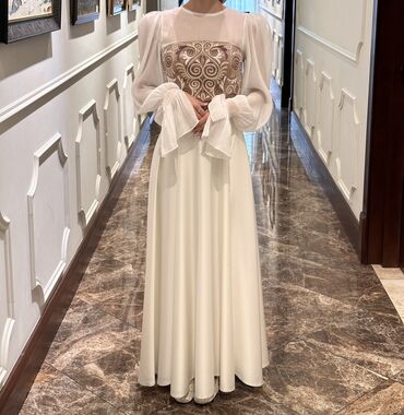 новогоднее платье: Свадебное платье, цвет - Айвори, 42 (S)