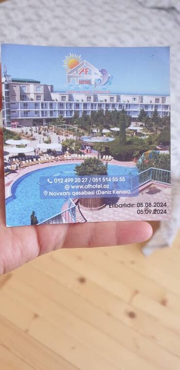 futbol bilet satışı: 1 eded novxani aqua pak af hotel bilet.sentyabrn 9 kimi quvvededi