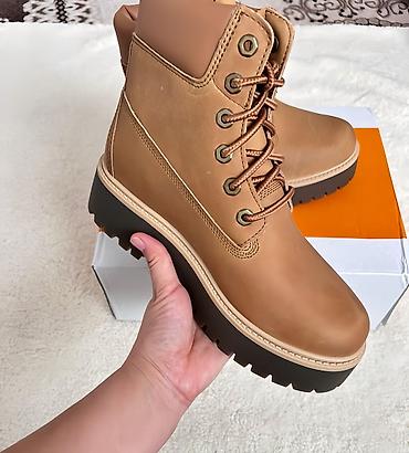 тимберленды женские: Ботинки, 39, Timberland, Новый, цвет - Бежевый — 3