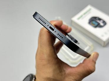 Уюлдук телефондор жана аксессуарлар: IPhone 14 Plus, Колдонулган, 128 ГБ, Көк, Коргоочу айнек, Каптама, 84 % — 5