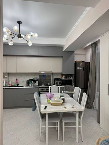 квартиры в рассрочку в бишкеке: 1 комната, 48 м², Элитка, 9 этаж, Дизайнерский ремонт