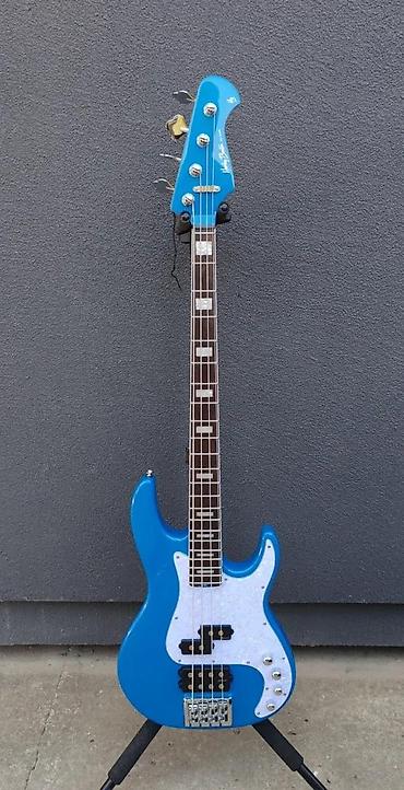Gitare: HARLEY BENTON ENHANCED MP-4EB LAKE BLUE BASS GITARA B-STOCK | Slanje — 1