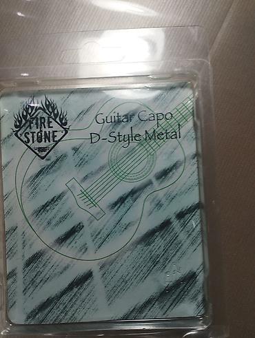 Каподастр FIRE&STONE D‑Style Metal - Тип: пружинный каподастр для