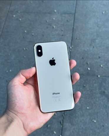 телефондор айфон: IPhone Xs, Б/у, 64 ГБ, Белый, Зарядное устройство, Защитное стекло, Чехол, 77 %