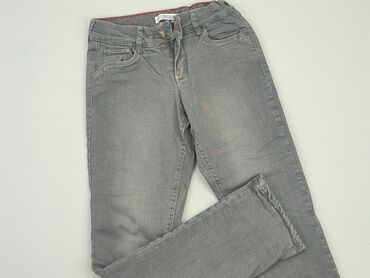 czarne jeansy skinny: Spodnie jeansowe, 12 lat, 146/152, stan - Bardzo dobry