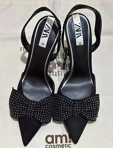 original: Туфли, 38, 37.5, Zara, Новый, цвет - Черный, Самовывоз, Платная доставка — 6