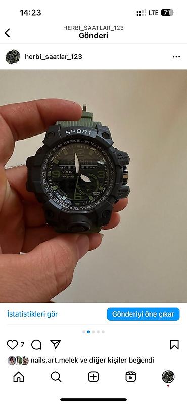 Qol saatları: Yeni, Qol saatı, Casio, rəng - Yaşıl — 8