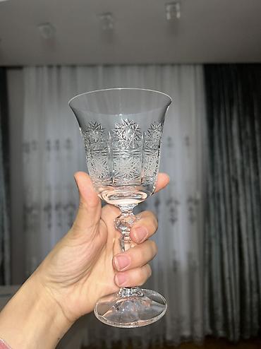 Qab-qacaq və mətbəx ləvazimatları: Qədəhlər, Xrustal, 6 ədədli dəst, Çexiya — 2