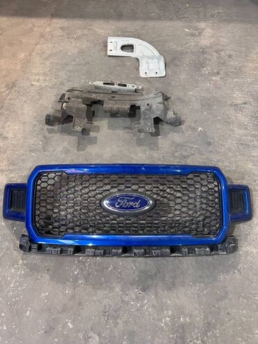 электромобили из сша: Передний Бампер Ford 2018 г., цвет - Синий, Оригинал