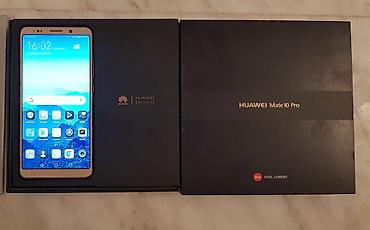 huawei 90 pro: Huawei Mate 10 Pro, 128 GB, rəng - Qəhvəyi, Sənədlərlə — 1