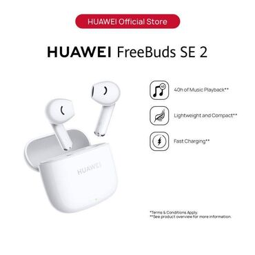 huawei freebuds 4i: Huawei - Freebuds SE 2 Məhsul yenidir: Rəng: Ağ Çatdırılma: 🚇