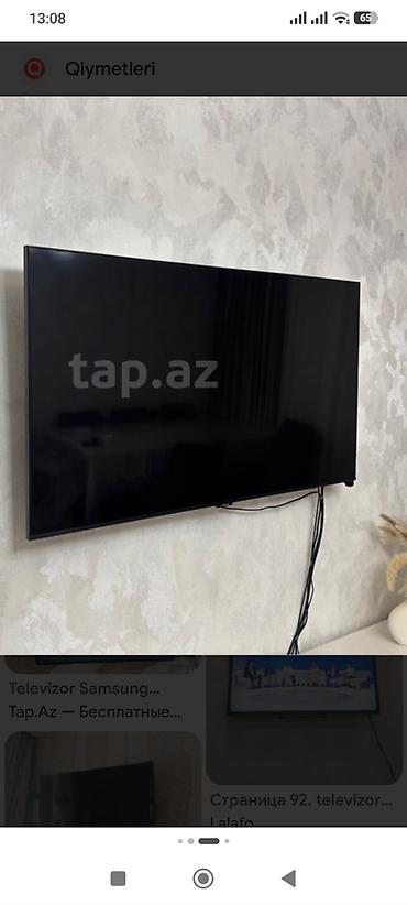 tv ekran satışı: Televizor Samsung satılır,43 düym,109 ekran. Bir problemi var ekranın — 1