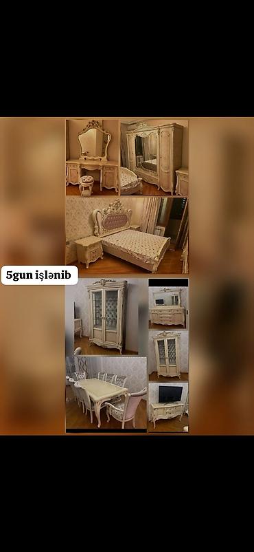 мойка со шкафом на кухню: *yataq qonaq mebeli :-TƏCİLİ SATILIR*‼️ Qonaq 2500₼ Yataq 2500₼ 5gun — 1