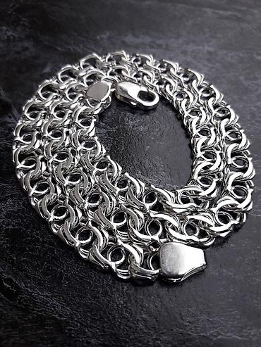 Серебряные цепочки: Цепочка, Проба 960, Мужские, Новый — 9