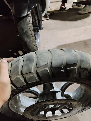 r17 honda: Колеса в сборе <130 / 70 / R <13, Лето, Б/у, Комплект, Литые — 7