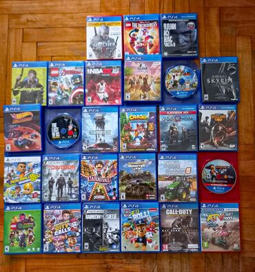 PS4 (Sony Playstation 4): The last of us 2 rusca 45 azn NBA 2K16 15 azn Second son 20 azn Call