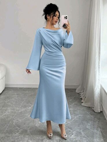 p. s prsluci: S (EU 36), color - Turquoise, Evening, Long sleeves