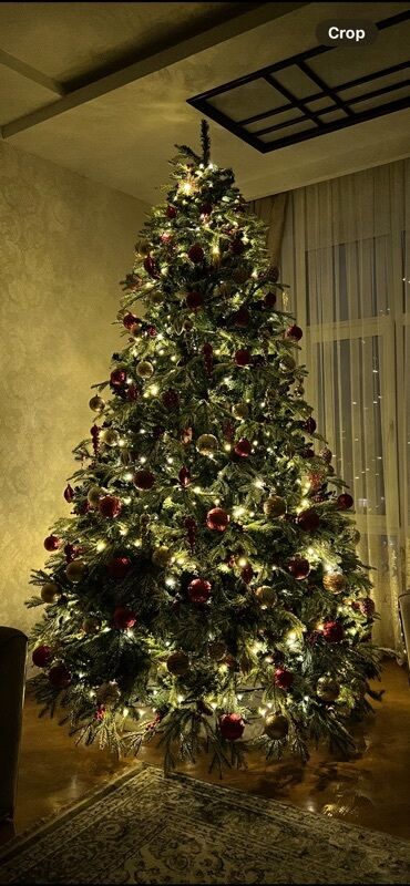 qapi modelleri: 🎄3 metrlik Yeni il yolkası — premium model, ideal vəziyyətdə! Ev və