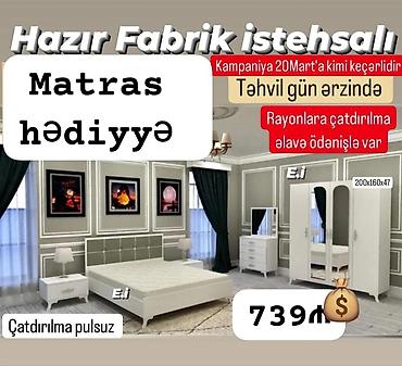 gence mebel instagram: Yataq otağı dəsti — 1