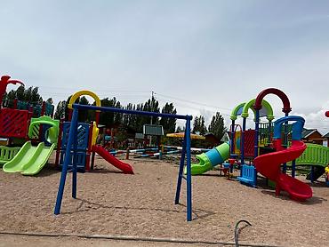 Иссык-Куль 2026: Коттедж, коттедж 84А ЦО Радуга West, Кош-Кол, Детская площадка, Парковка, стоянка, Охраняемая территория — 16