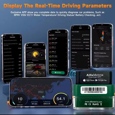 Alati za automobile: Novo - AlfaMetrix Bluetooth OBD2 skener Novo - AlfaMetrix Bluetooth — 9