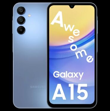 samsung a25 qiymeti: Samsung Galaxy A15, 128 GB, rəng - Mavi, Face ID, Sənədlərlə, Barmaq izi